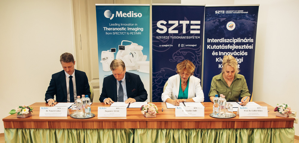 Innovation in Nuclear Medicine and Theranostics gains new momentum by collaboration between SZTE and Mediso Ltd.